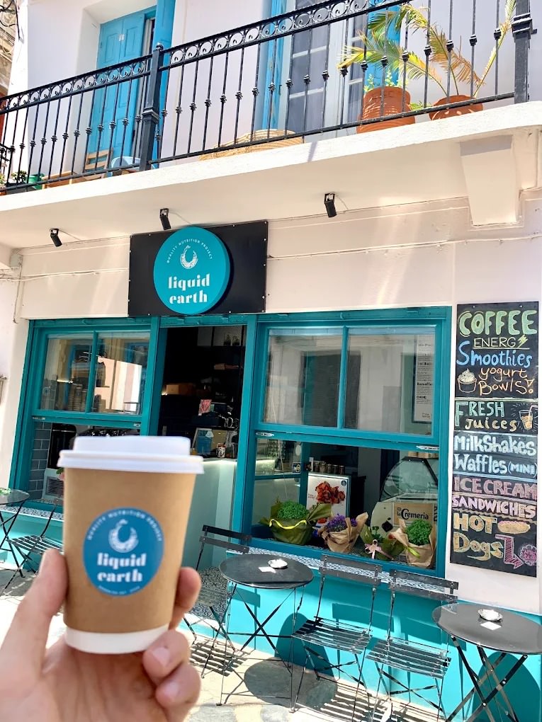Skopelos Liquid Earth Vaflaki Cafe Desserts Snacks Chora