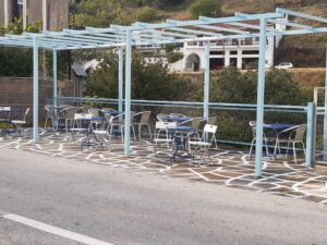 Skopelos Kantina Pergola Glossa Souvlakia Taverna