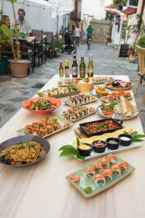 Skopelos Soya Asian Mexican Food