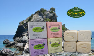 Skopelos Cosmetics Handmade Soaps Sporades Grypioti Family