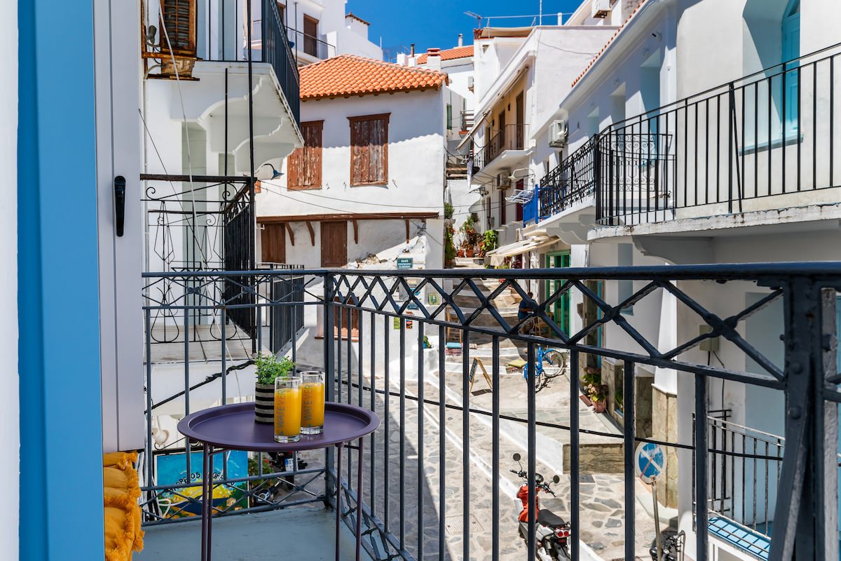Skopelos Selini Lovely Apartment Accommodation Chora Town