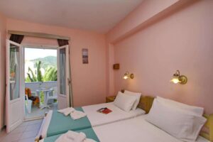 Skopelos Dolphin Hotel, Hotels, Hotel Dolphin, Accommodation, Town, Port, Mamma Mia Island, Aegean Greece