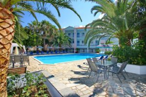 Skopelos Dolphin Hotel, Hotels, Hotel Dolphin, Accommodation, Town, Port, Mamma Mia Island, Aegean Greece