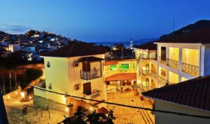 Skopelos Hotel Ionia, Hotels, Ionia Hotel, Accommodation, Town, Port, Mamma Mia Island, Sporades, Aegean Sea, Greece
