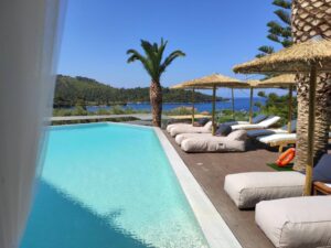 Skopelos Panormos Beach Hotel Hotels Hotels Panormos Beach Pool Accommodation Northern Sporades Greece