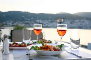 Skopelos Village Hotel, Hotels, Village Hotel, Town Chora, Mamma Mia Island, Sporades, Aegean Sea, Greece