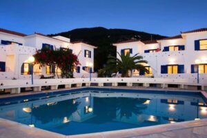 Skopelos Sunrise Village Hotel, Hotels Sunrise Village, Accommodation, Chora, Town, Port, Sporades, Greece