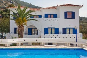 Skopelos Sunrise Village Hotel, Hotels Sunrise Village, Accommodation, Chora, Town, Port, Sporades, Greece