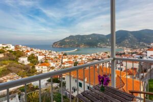 Skopelos Thea Home Hotel , Hotels, Hotel Thea Home. Town, Port, Sporades, Aegean Greece Mamma Mia Island
