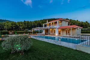 Skopelos Villa Aelia With Private Pool Big Apartments