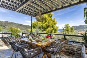 Skopelos Pool Villa Politimi, Pool Villas, Town, Mamma Mia Aegean Greece