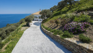 Skopelos Villa Avgi Sunrise Area Pool Sea View