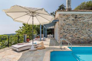 Skopelos Pool Villa Galazopetra Chora Town Pefkias