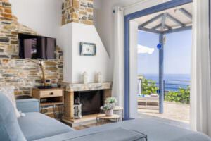 Skopelos Pool Villa Galazopetra Chora Town Pefkias