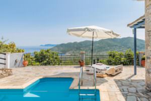 Skopelos Pool Villa Galazopetra Chora Town Pefkias