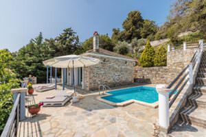 Skopelos Pool Villa Galazopetra Chora Town Pefkias